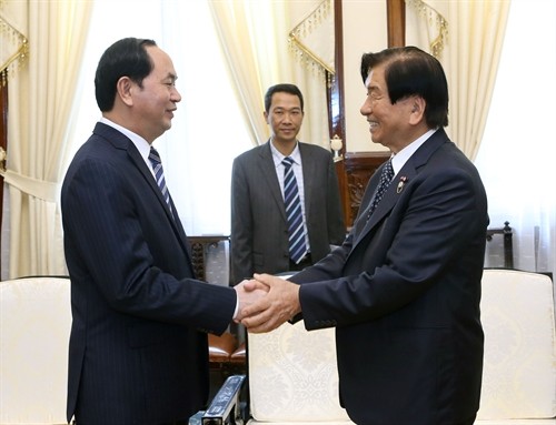 Chủ tịch nước Trần Đại Quang: Mở rộng hợp tác giữa các địa phương Việt Nam và Nhật Bản  - ảnh 1
